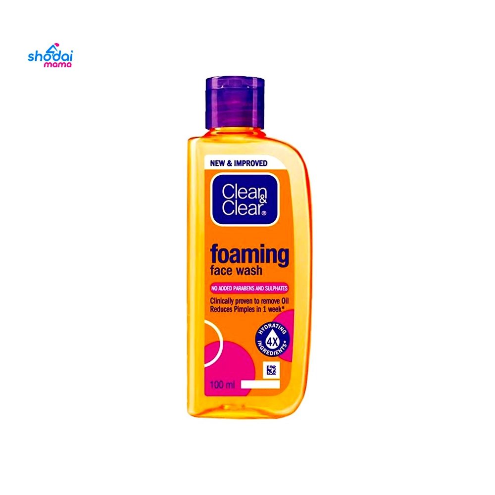 Clean & Clear Foaming Face Wash - 100ml